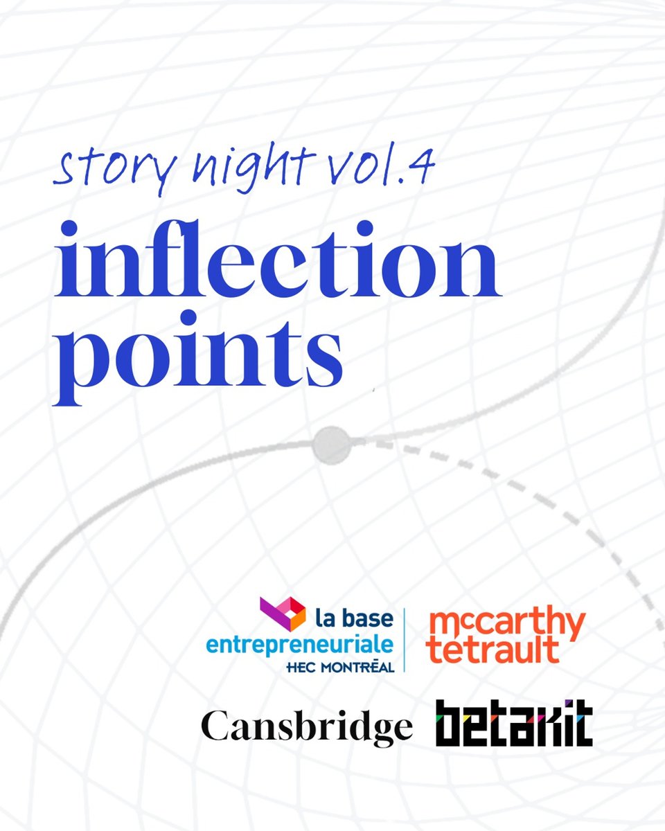 BetaKit (@betakit) on Twitter photo Join BetaKit for Story Night: Inflection Points on May 29 during #WebSummit Vancouver.
#CDNtech leaders will share stories about moments that sparked big dreams and bold risks. Featuring <a href="/jack_newton/">Jack Newton</a> (Clio), <a href="/1vnzh/">Ivan Zhang</a> (Cohere), and more.
Register now: bit.ly/42XE26l Join BetaKit for Story Night: Inflection Points on May 29 during #WebSummit Vancouver.
#CDNtech leaders will share stories about moments that sparked big dreams and bold risks. Featuring <a href="/jack_newton/">Jack Newton</a> (Clio), <a href="/1vnzh/">Ivan Zhang</a> (Cohere), and more.
Register now: bit.ly/42XE26l
