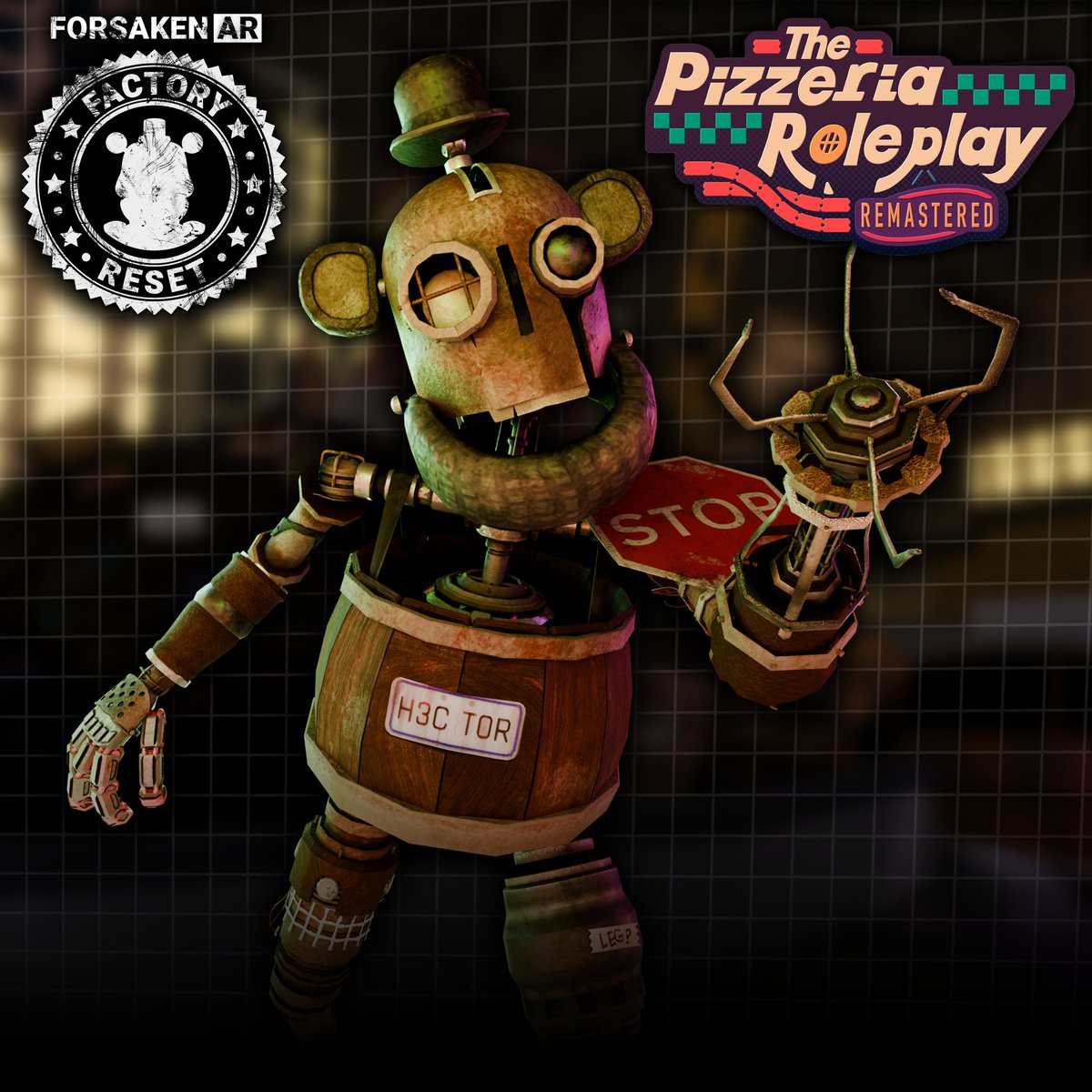 StudiosForsaken's tweet image. Forsaken AR X @HelloburpGames | H3CT0R
Coming Soon.👀 #FNAF #TPRR