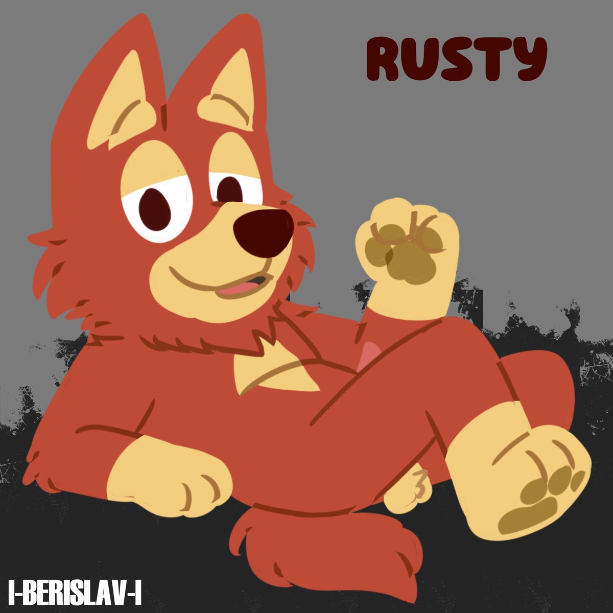 03Berislav's tweet photo. Vamos a jugar amiguito😋
#blueyfanart #Rusty #Bluey https://t.co/owKVV3q1YL