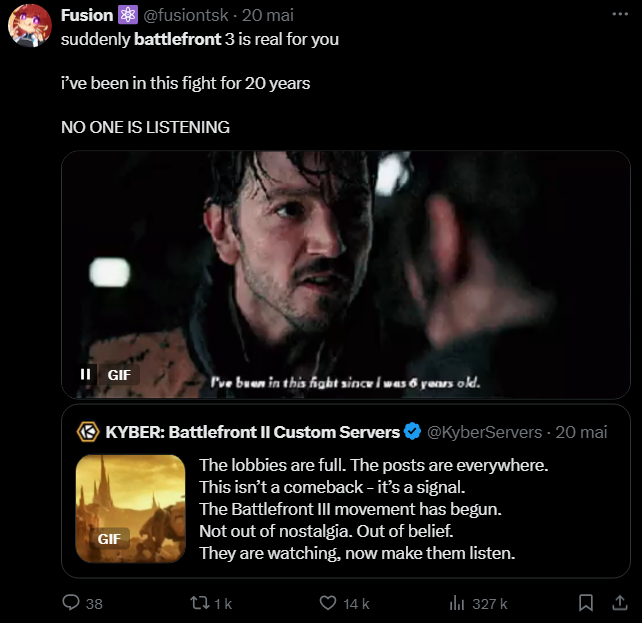 Star Wars Echoes tweet media