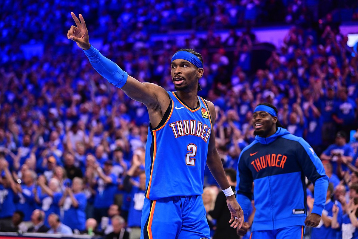 🚨 LIVE with <a href="/JRSportBrief/">JRSportBrief</a>  is <a href="/SamQuinnCBS/">Sam Quinn</a> 🚨

🏆SGA wins MVP!!! 🏆

Are the Thunder finals bound?

LISTEN LIVE: audacy.com/stations/infin…