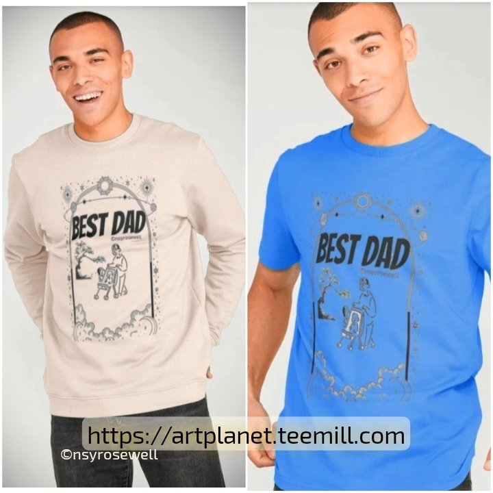 netarcesy's tweet image. Best Dad Gift
If u're looking for that cool gift for our loved dads, grandpas, bros/friends, this new art design is perfect for the upcoming Father's Day on June 15. 
Get them here👇
artplanet.teemill.com

#bestdad #fathersday #dadgift #newdad #dad #digitalart #artplanetteemill