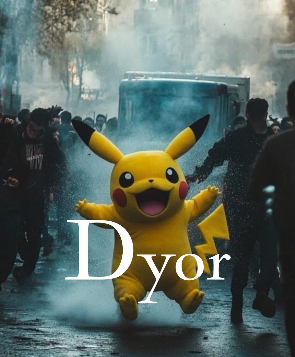 Evolution will not be televised $Dyor 🎥