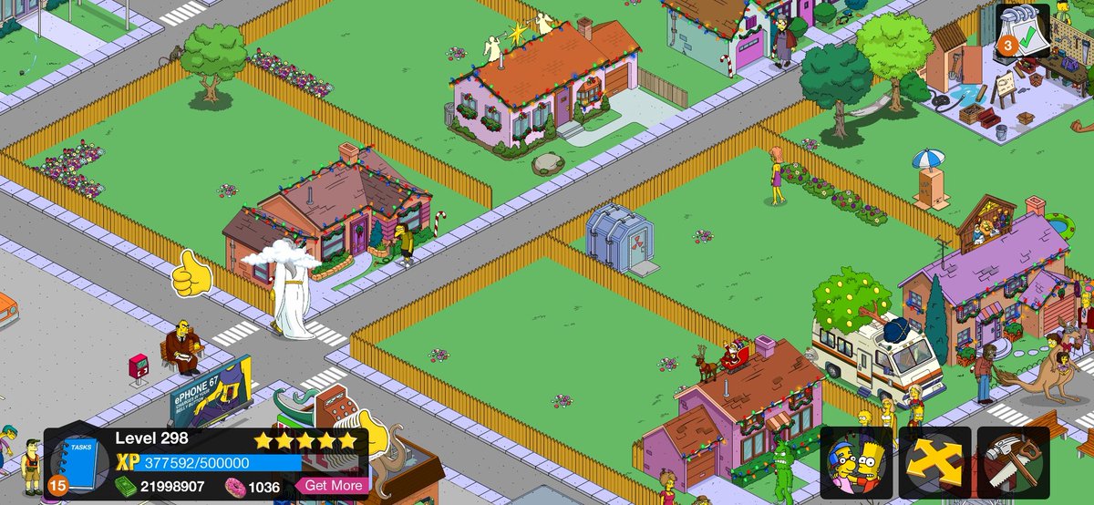 girlnamedsayyo's tweet image. I got my town back yay!!!
#simpsonstappedout