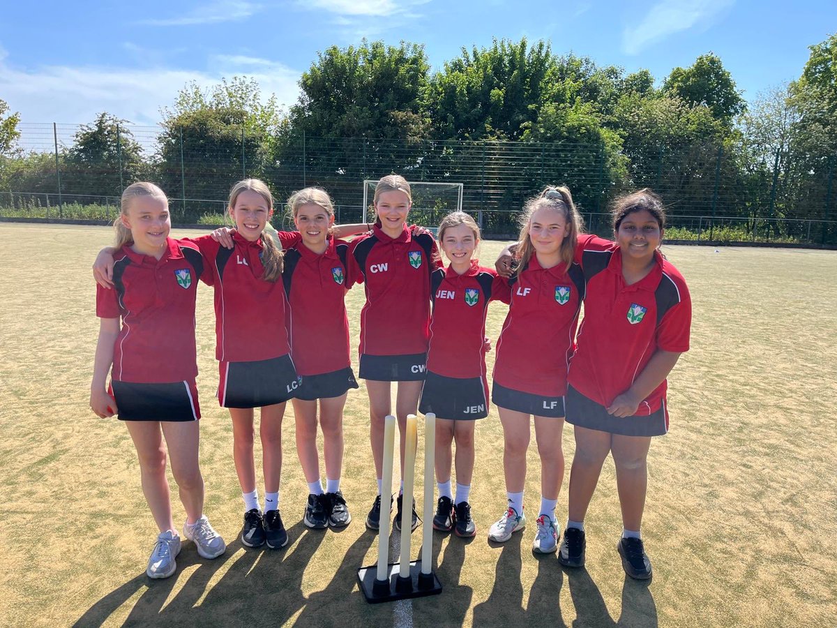 The year 7 girls cricket teams played awesomely against St Mary’s Cambridge tonight winning both games. Well done.