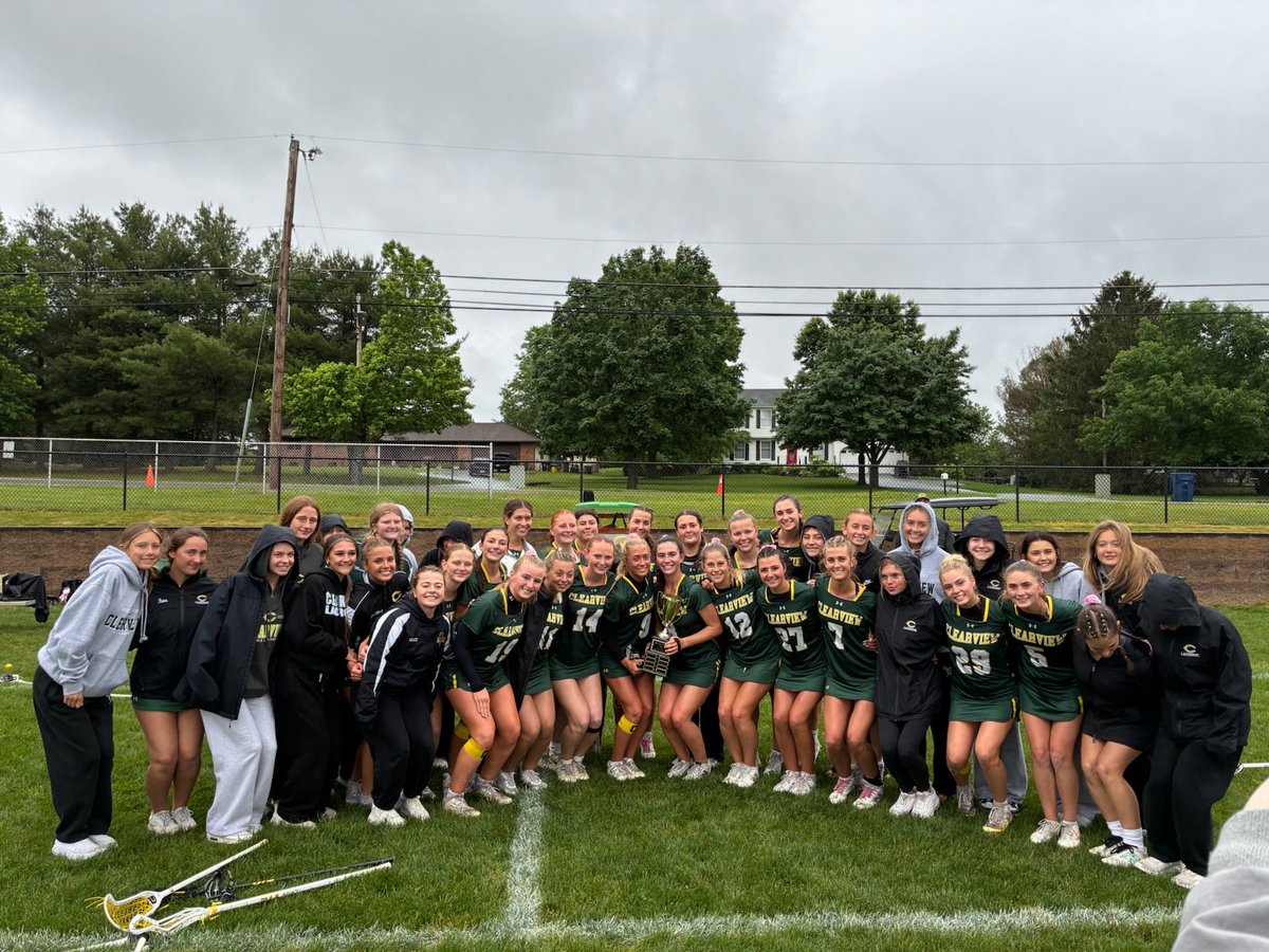 Congrats to the Clearview Girls Lax team who won the Gloucester County Cup by a score of 15-9 versus Williamstown. This is the programs 9th cup victory out of the last 18 years. Go View!!