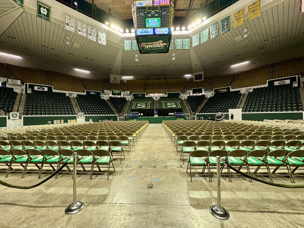 Stage is set! #NTCCCommencement2025 <a href="/NTCCgators/">NTCCgators</a>