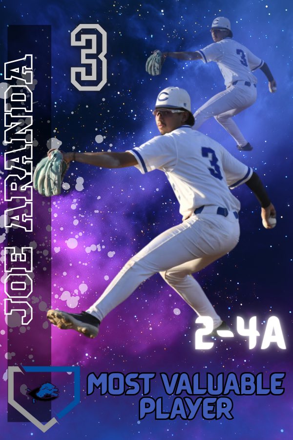 Congratulations 2 Time District MVP Joe Aranda!