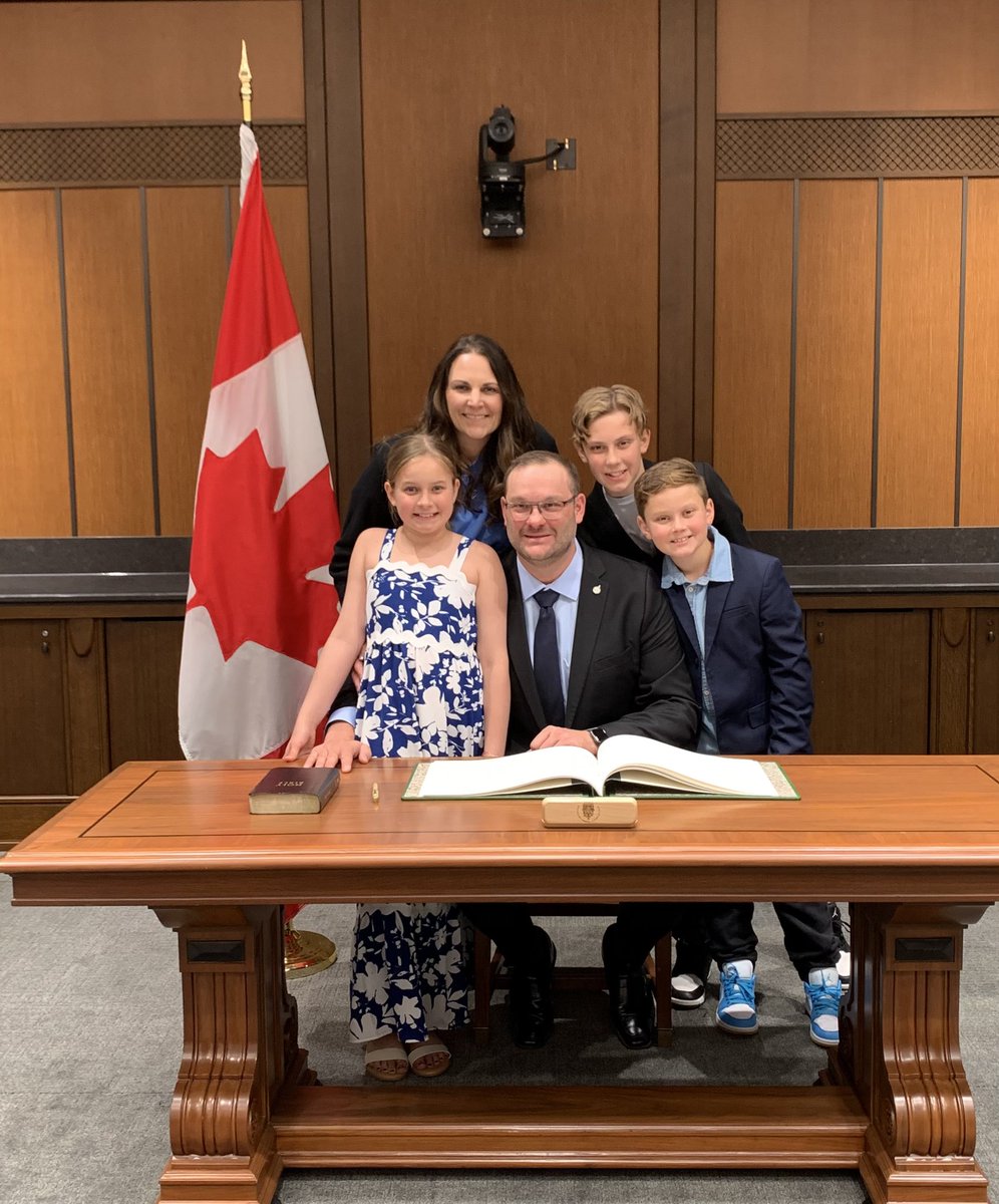 Today, I had the honour of being sworn in for the third time as the Member of Parliament for Regina–Lewvan. I want to sincerely thank the people of our community for placing your trust in me once again.

To my incredible family, thank you for your unwavering support, love, and