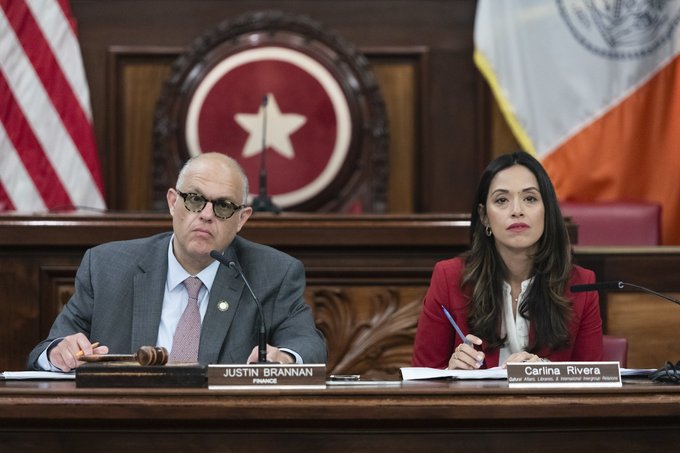CIGNYC's tweet photo. Thank you @CMCarlinaRivera &amp; @JustinBrannan for your leadership &amp; for championing arts and culture at today’s joint Cultural Affairs &amp; Finance Executive Budget Hearing. 

Investing in culture is investing in our communities. Baseline $30M in FY26! #CultureforAll https://t.co/Lm23za4KX6