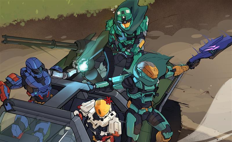 Halo (@halo) on Twitter photo The Summer Update is sizzling, and the Halo community has been cooking!
Dig into a smorgasbord of fan films, art, cosplay, and more unique creations by Halo fans around the world. (🎨by <a href="/jaxbeetle/">jax “Freaky Ass White Boy” beetle</a>)
✨ aka.ms/SpotlightMay20… The Summer Update is sizzling, and the Halo community has been cooking!
Dig into a smorgasbord of fan films, art, cosplay, and more unique creations by Halo fans around the world. (🎨by <a href="/jaxbeetle/">jax “Freaky Ass White Boy” beetle</a>)
✨ aka.ms/SpotlightMay20…