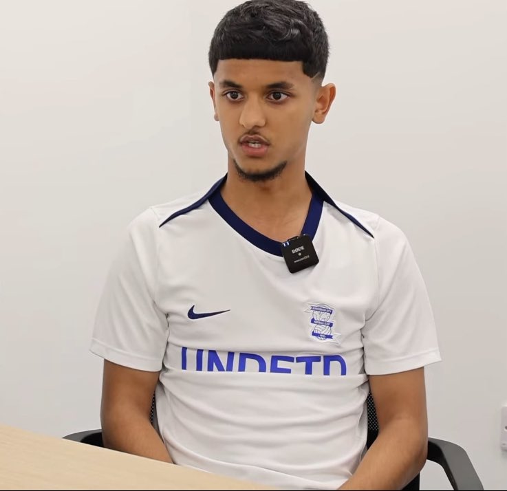 Yusuf Ahmed of Birmingham City U18 is now promoted to the U21 team