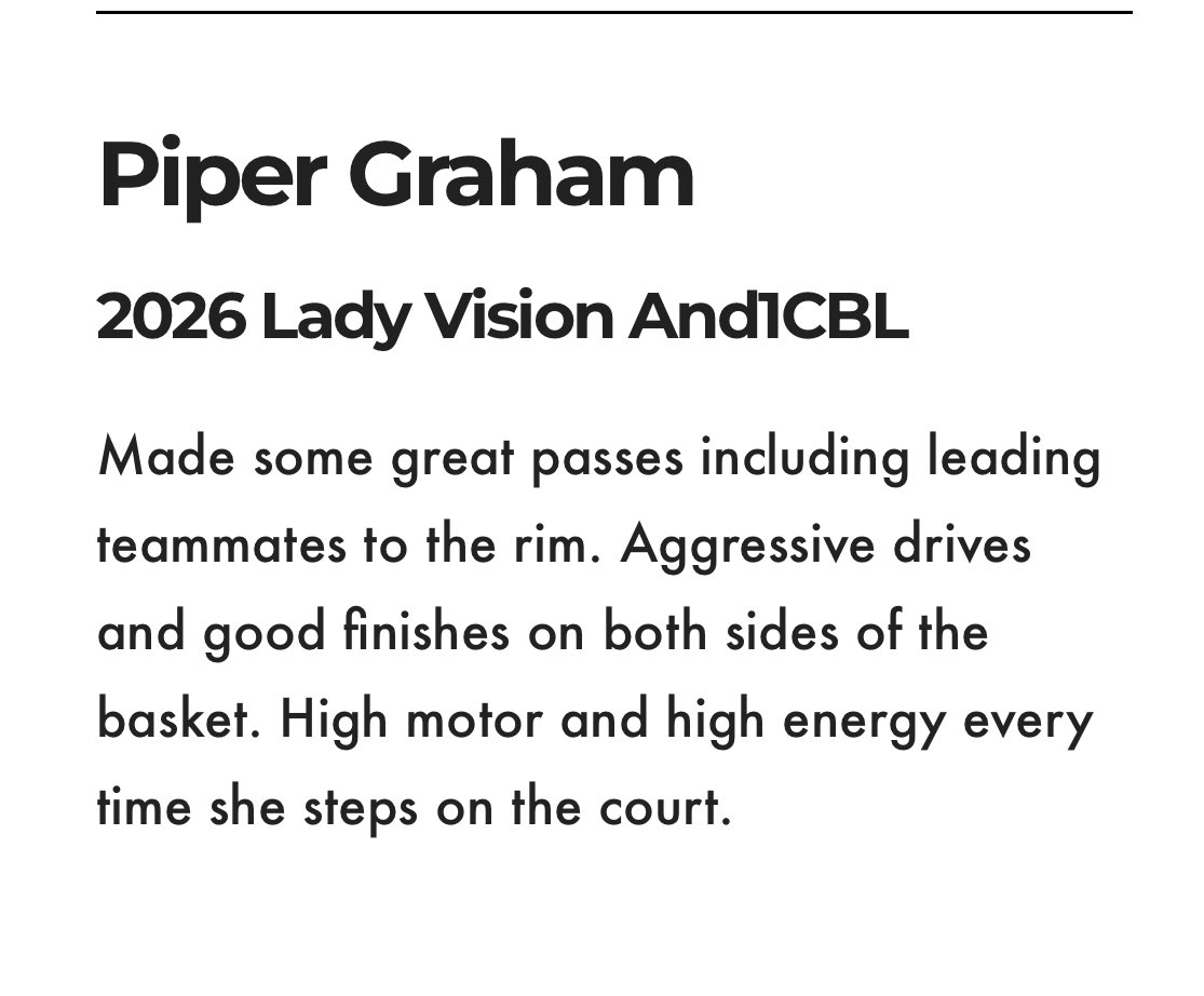 Lady Vision Elite 2026 (@ladyvision2024) on Twitter photo Our athletes are getting noticed for the hard work they’re putting in!!!! Just starting to gel as a team and every athlete on our squad will be sought after this summer!!!! Coaches they will only keep 📈 their stock every time they compete!! Thanks to <a href="/riseupsports1/">Rise Up Sports Media</a> and Our athletes are getting noticed for the hard work they’re putting in!!!! Just starting to gel as a team and every athlete on our squad will be sought after this summer!!!! Coaches they will only keep 📈 their stock every time they compete!! Thanks to <a href="/riseupsports1/">Rise Up Sports Media</a> and