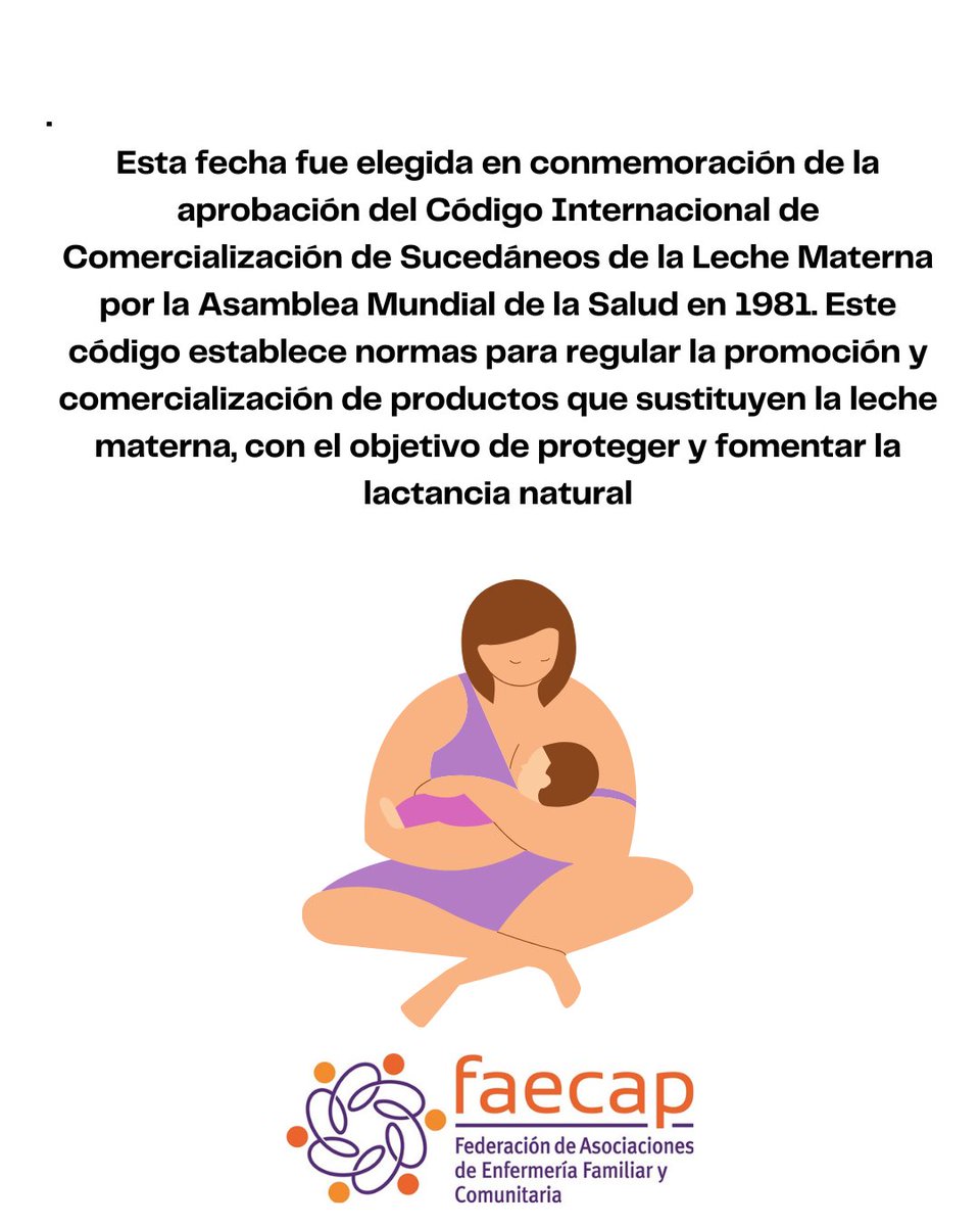 Día mundial de la protección de la #LactanciaMaterna