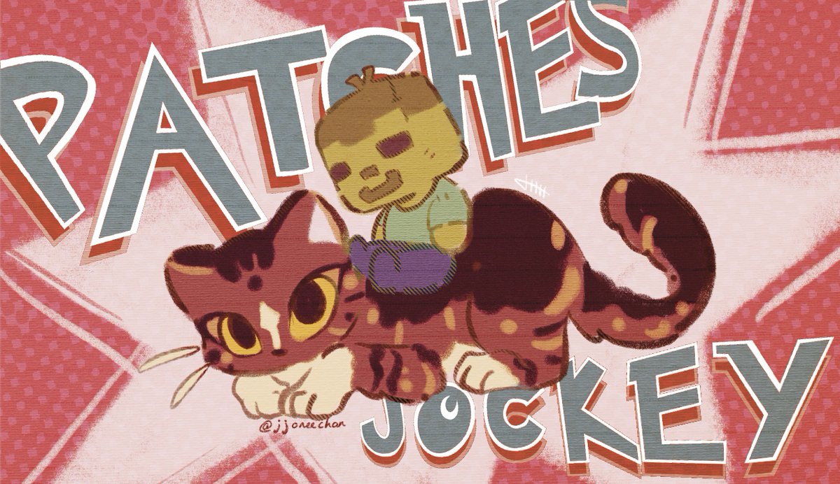 JJOneechan's tweet image. PATCHES JOCKEEEYYY!! 😻
#dreamfanart #patchesfanart