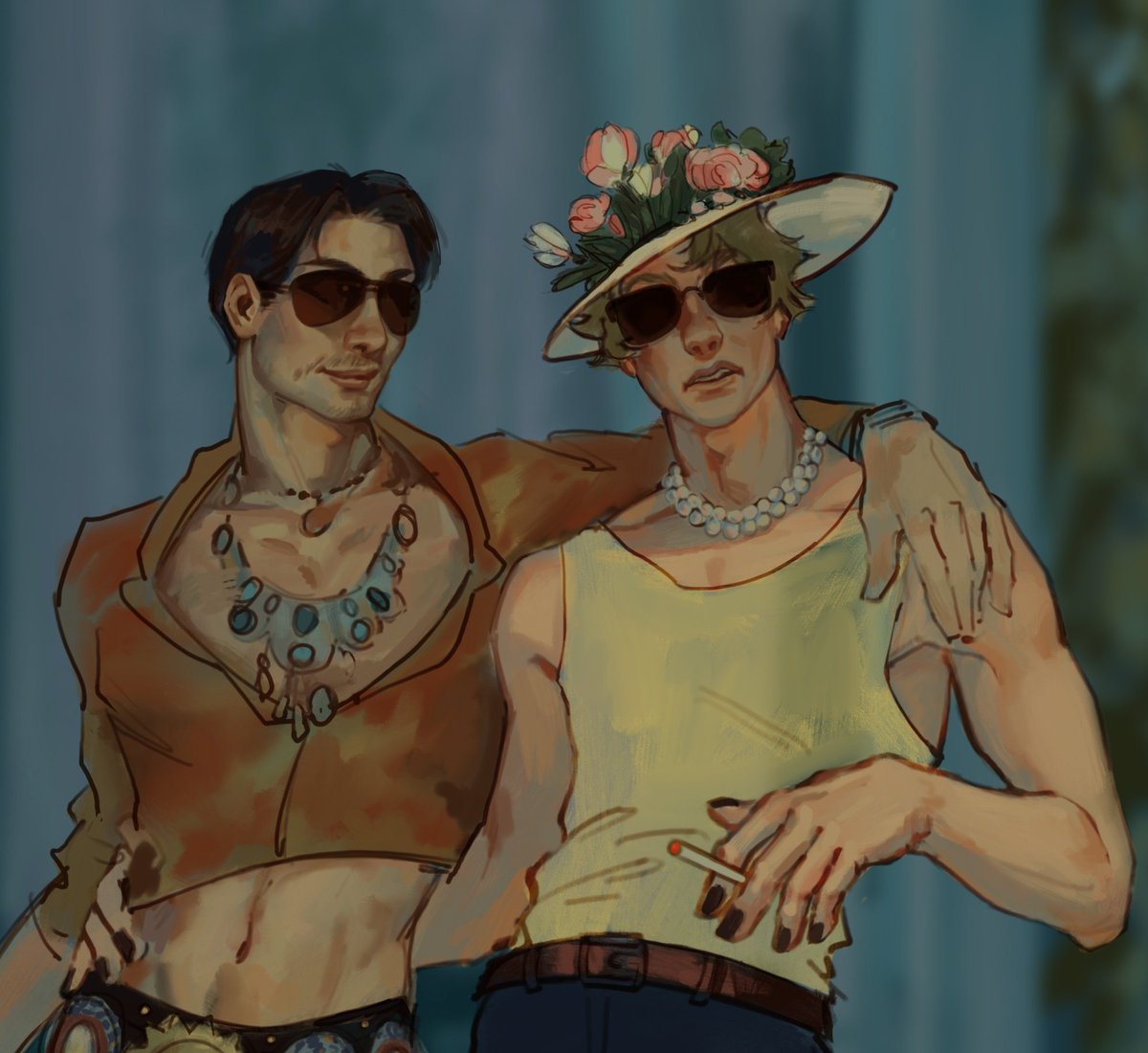 Look at these stupids