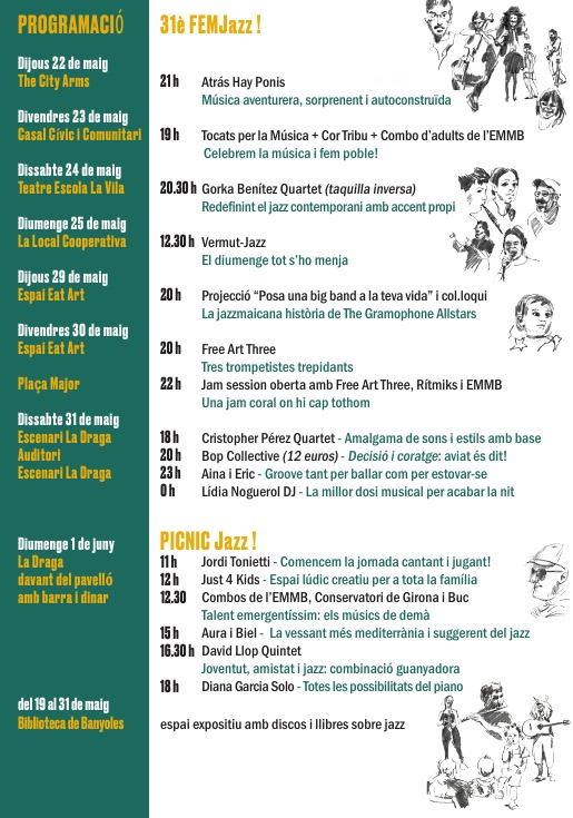 <a href="/fem_jazz/">FEMJazz! Banyoles</a> un any més!