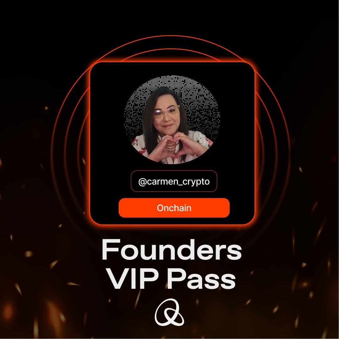 Cαɾɱҽɳ Cɾყρƚσ (@carmen_crypto) on Twitter photo Seriously having a special moment here. It has been so refreshing to work with a team that is so beyond aligned that the results just flow.
You won't see many of these VIP Badges floating around, so I am honored to be a part of the historical beginning of <a href="/OnchainHQ/">Onchain Foundation</a>
Alexa! Seriously having a special moment here. It has been so refreshing to work with a team that is so beyond aligned that the results just flow.
You won't see many of these VIP Badges floating around, so I am honored to be a part of the historical beginning of <a href="/OnchainHQ/">Onchain Foundation</a>
Alexa!