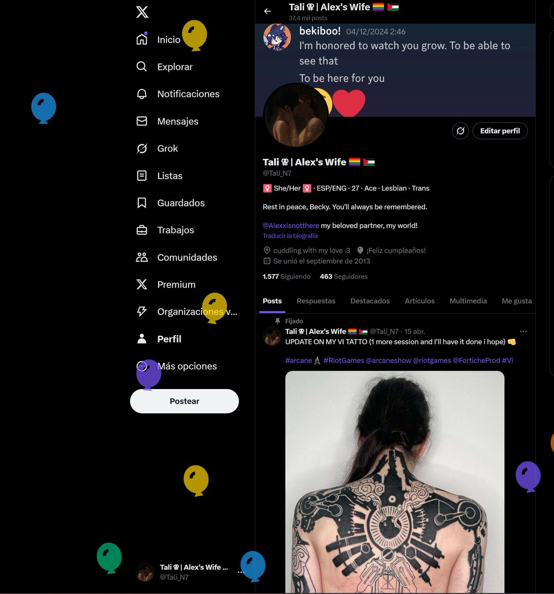 Tali ⚢ | Alex's Wife 🏳️‍🌈 🇵🇸 tweet media