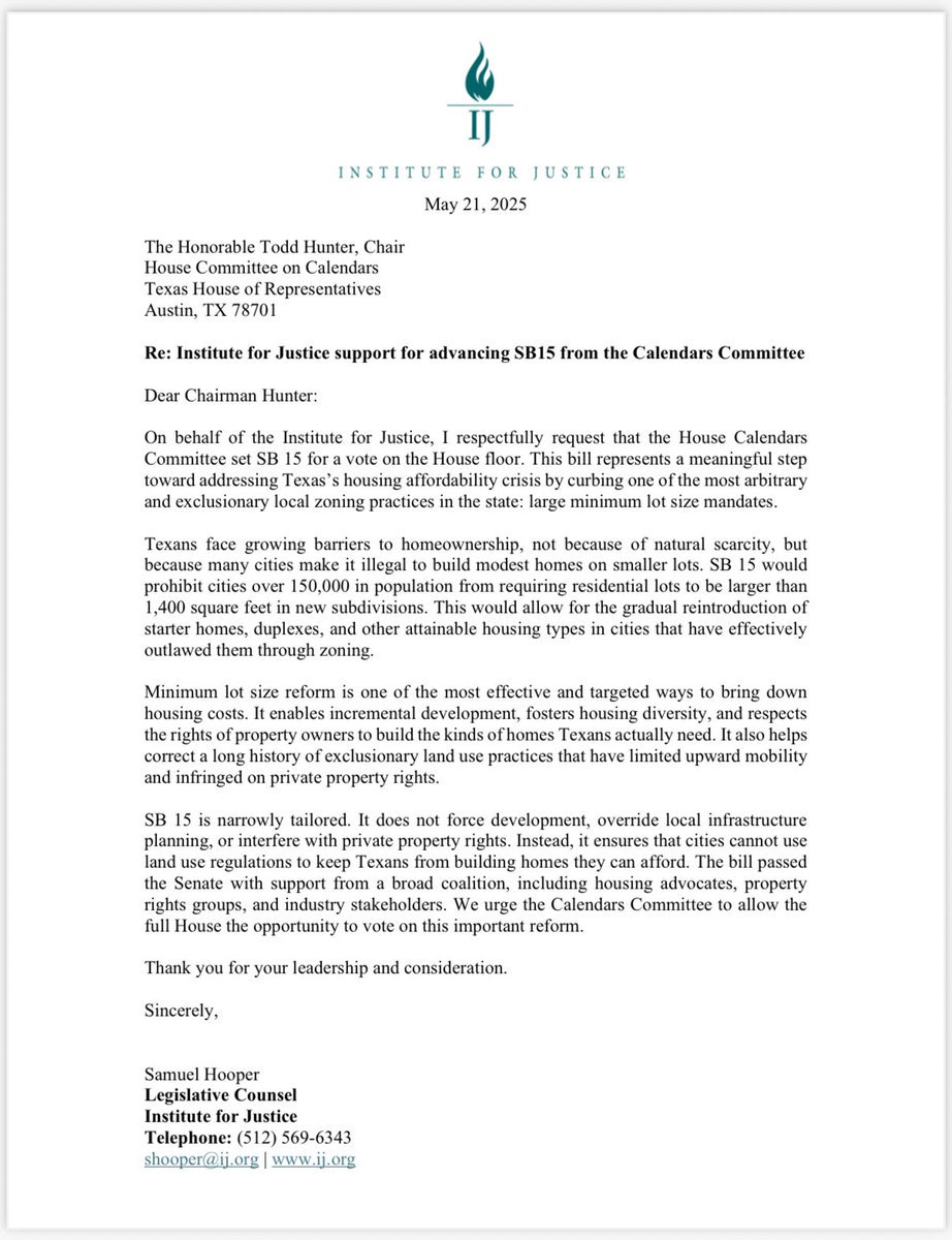 Seconded by <a href="/IJ/">Institute for Justice</a>.