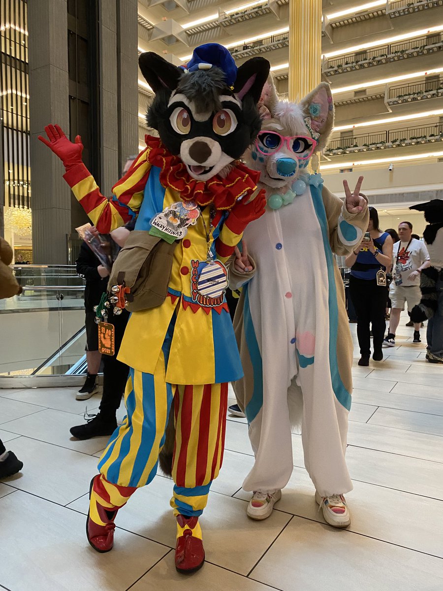 📸💖 Cool suits &amp; Cosplay at FWA 2025 
#furry #FWA #FWA2025 #furryweekendatlanta #ccthecorgi