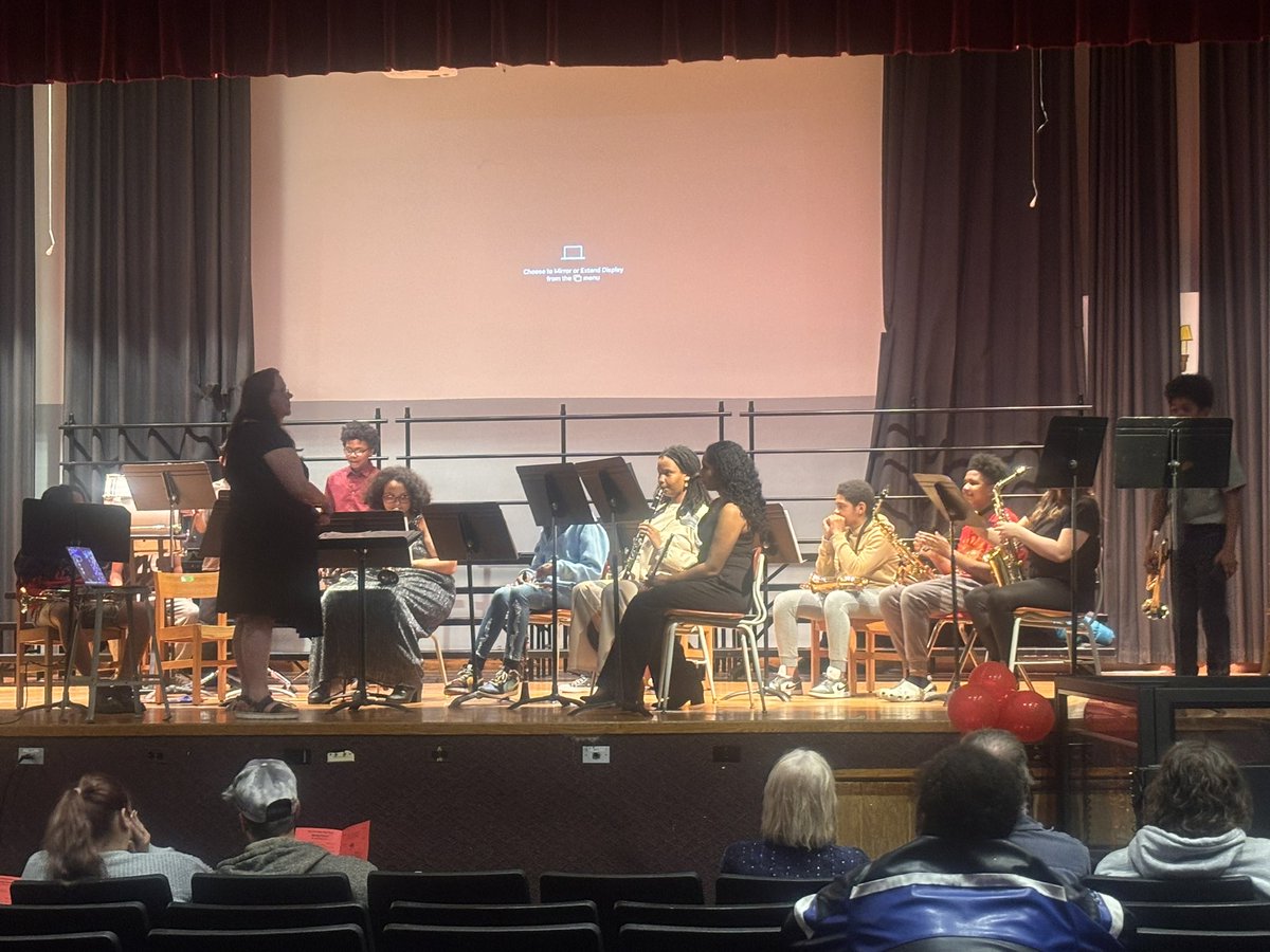 So proud of the middle school
Band students who put on an amazing concert tonight! 🎶#dukepride