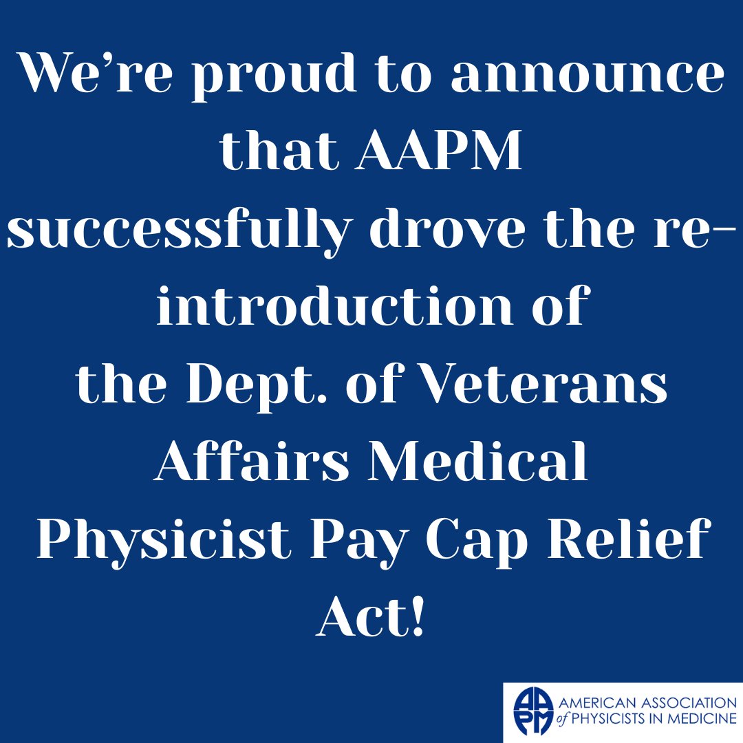 American Association of Physicists in Medicine (@aapmhq) on Twitter photo AAPM is so grateful to Rep. <a href="/CongresswomanSC/">Congresswoman Sheila Cherfilus-McCormick</a> and Rep. <a href="/RepCiscomani/">Congressman Juan Ciscomani</a> for their leadership in co-sponsoring the re-introduction of H.R. 3489
AAPM and the American Society for Radiation Oncology (ASTRO) have endorsed this legislation.
#MedPhys #astro_org
congress.gov/bill/119th-con… AAPM is so grateful to Rep. <a href="/CongresswomanSC/">Congresswoman Sheila Cherfilus-McCormick</a> and Rep. <a href="/RepCiscomani/">Congressman Juan Ciscomani</a> for their leadership in co-sponsoring the re-introduction of H.R. 3489
AAPM and the American Society for Radiation Oncology (ASTRO) have endorsed this legislation.
#MedPhys #astro_org
congress.gov/bill/119th-con…