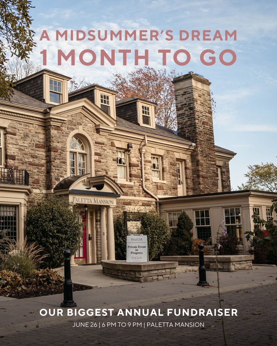 Only 1 month to go! 🌙
Join us June 26 at Paletta Mansion for A Midsummer’s Dream — a night of art, music &amp; impact.
🎟️ $150 per ticket | $600 for 5
🎯 thewomenscentreofhalton.com/msd
#MSD2025 #SupportLocalWomen #FundraiserGala