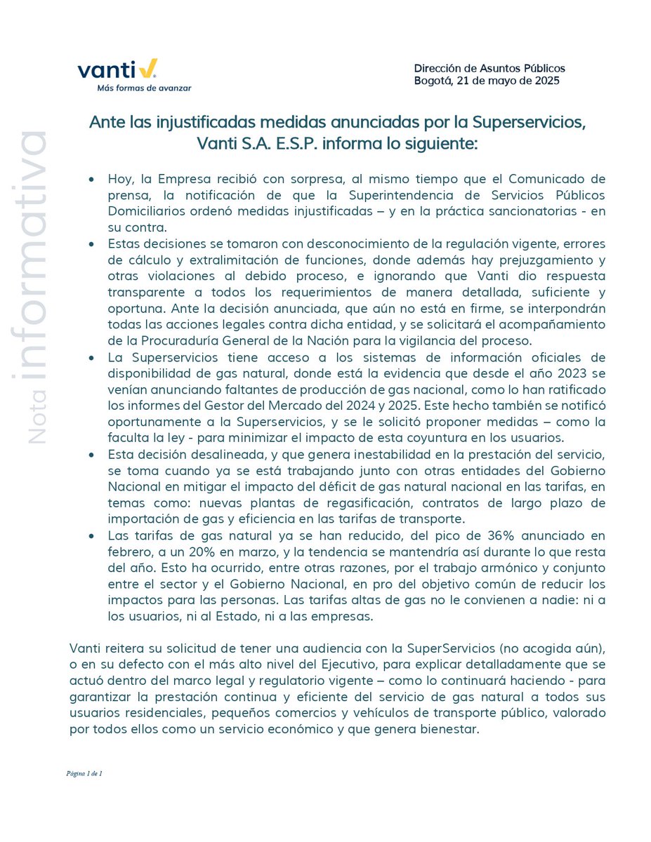 Grupo Vanti tweet media