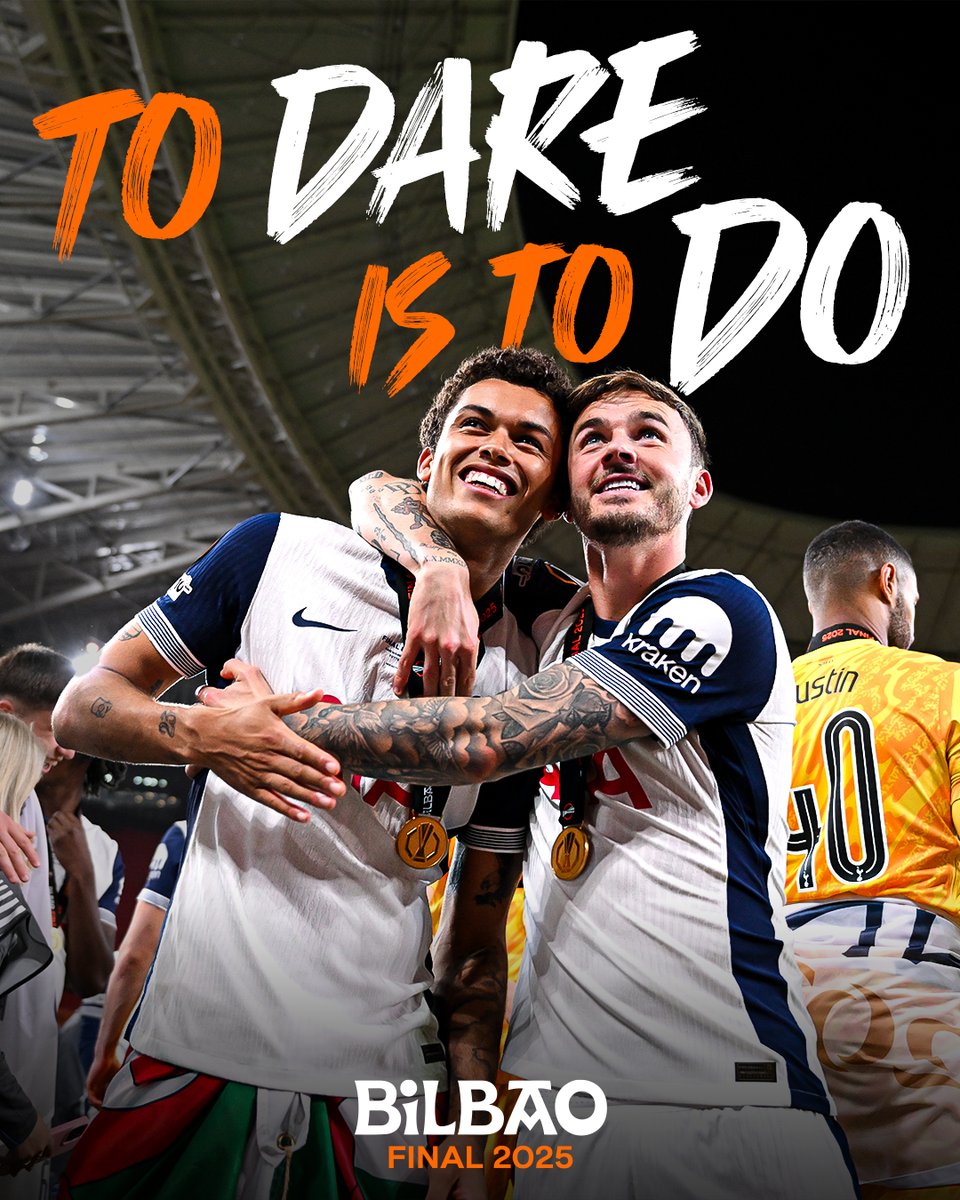 🤍 Tottenham 🏆

#UELfinal