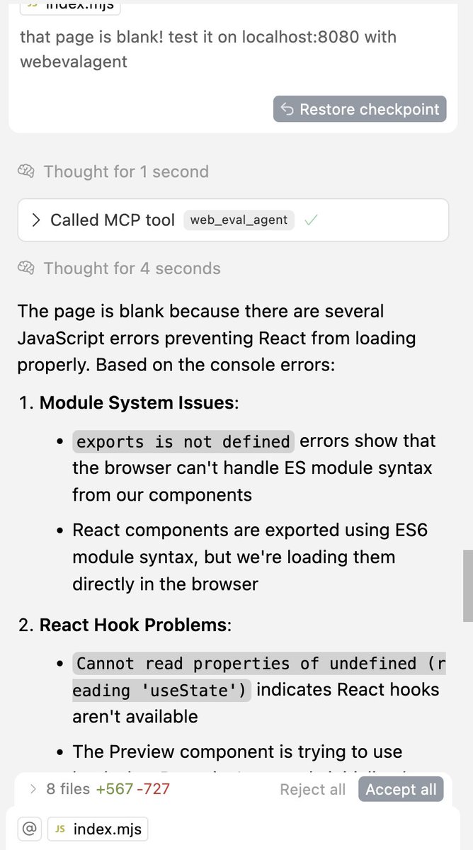 Operative MCP is the best way to automagically debug your web apps <a href="/operative_sh/">Operative Sh</a>