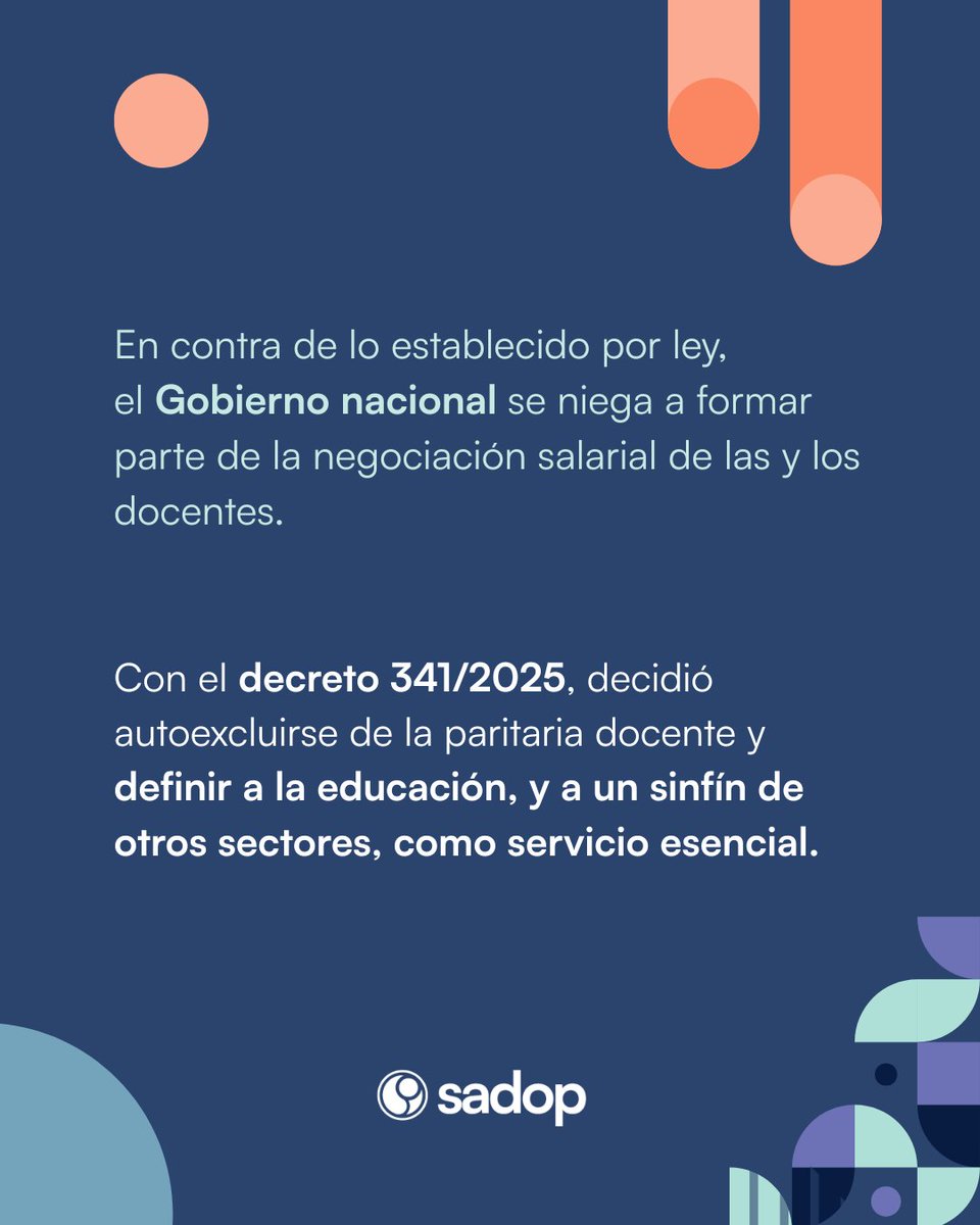 Sadop Nación tweet media