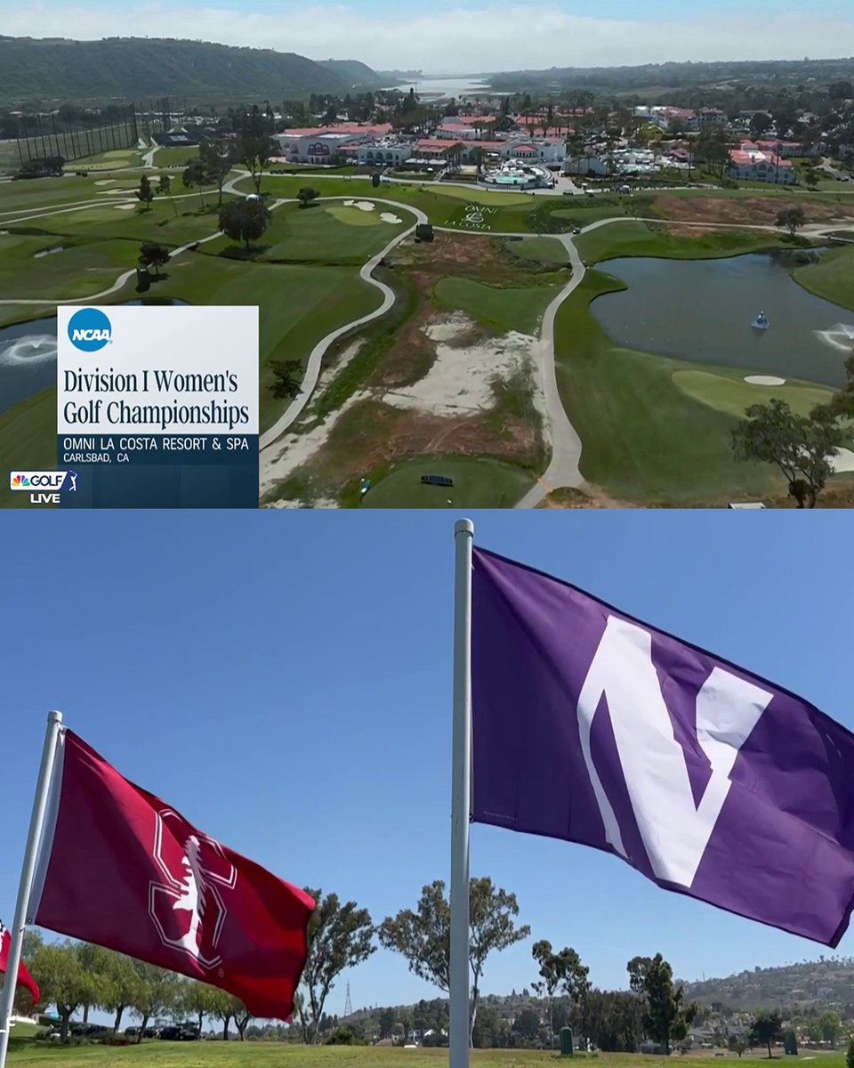 It all comes down to this. Stanford and Northwestern face off in match play for the women's #NCAAGolf National Championship. 🏆⚔️

📺 Golf Channel | <a href="/Stifel/">Stifel</a> | <a href="/OmniLaCosta/">Omni La Costa Resort</a>
