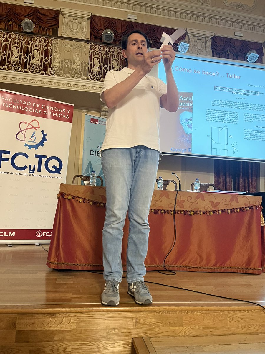 matematicasUCLM's tweet photo. Día 1 Ciencia Real IV @uclm_es @FCTQ_uclm @IndustrialesCR @imaci_uclm @AYTO_CIUDADREAL 1.”De la cepa a la copa: variedades de uvas y la vinificación”. 2. “La magia de la estadística en la ciencia”. 3. “El ABC de las vitaminas: claves para vida saludable”. Super interesante👏🏻👏🏻👏🏻 https://t.co/ScGf8Mc3dk