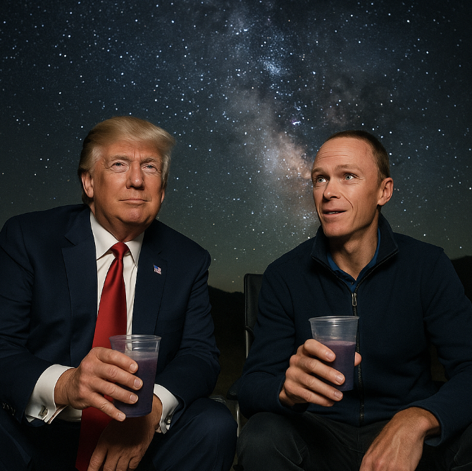 damenspike's tweet photo. @chrisfroome A new friendship is on the horizon! https://t.co/V5X5zQlZ49