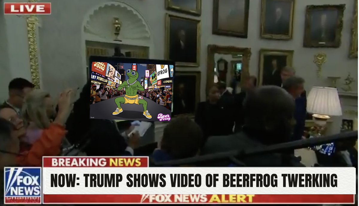 BREAKING: 

"Turn the lights down and just put this on." 

Oval Office was speechless when Trump played this: