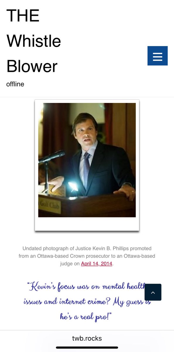 CaeJak's tweet image. The justice system in #Canada is a front for government corruption, corporate crime &amp;amp; taxpayer fraud. #KevinPhillips is one of MANY #Ontario SCJ-positioned career criminals:
twb.rocks/organized-crim…
Acquitting an innocent person now &amp;amp; then simply keeps their #JudgeTheatre in tact.