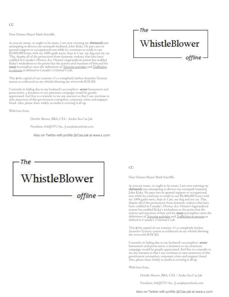 CaeJak's tweet image. The justice system in #Canada is a front for government corruption, corporate crime &amp;amp; taxpayer fraud. #KevinPhillips is one of MANY #Ontario SCJ-positioned career criminals:
twb.rocks/organized-crim…
Acquitting an innocent person now &amp;amp; then simply keeps their #JudgeTheatre in tact.