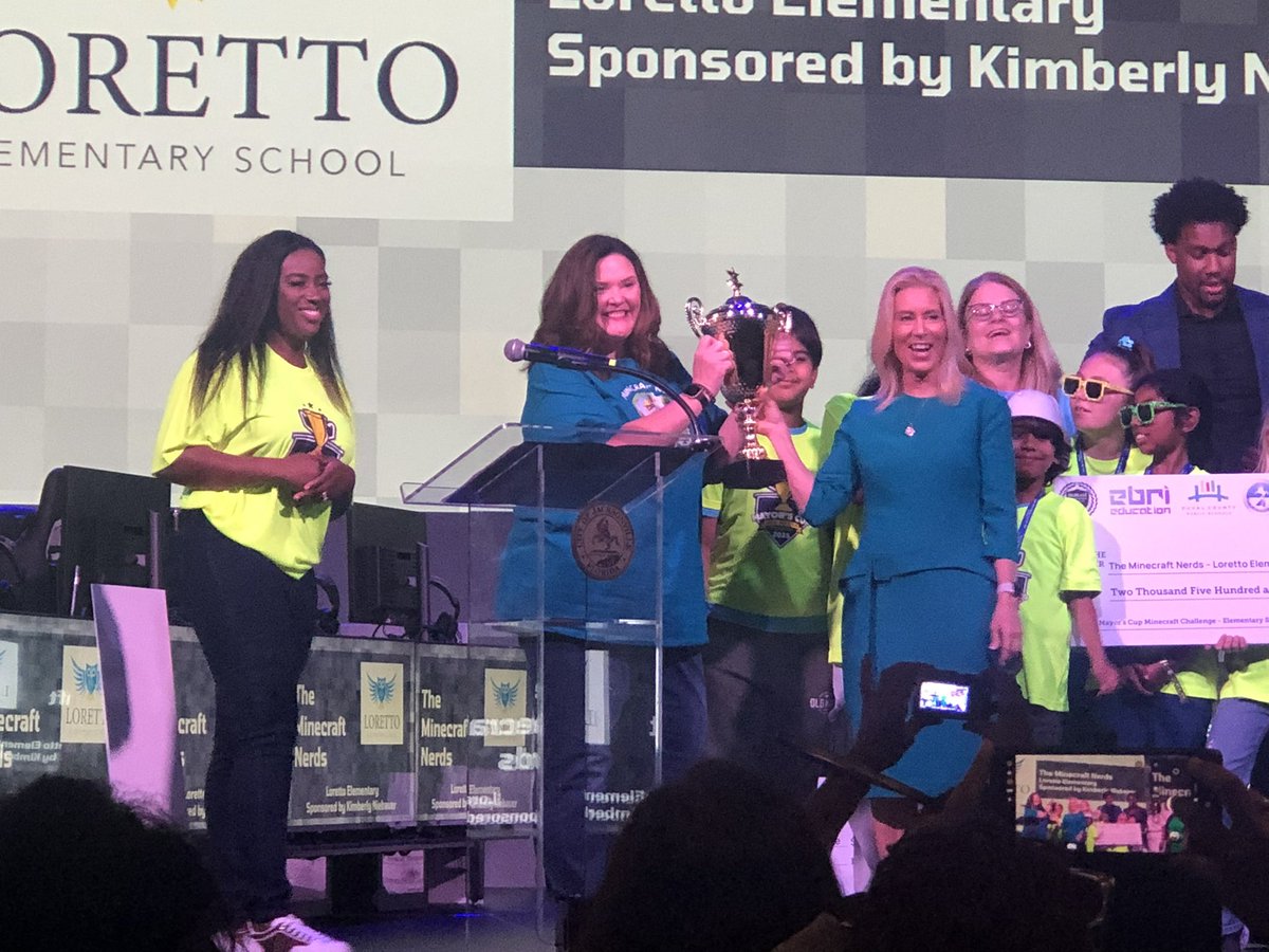 Kim Niebauer, M.Ed. 🦥 (@nieb77) on Twitter photo It’s been a minute since I’ve posted, but my Minecraft Student Ambassadors won the elementary division of the inaugural Mayor’s Cup Minecraft Education build challenge for New Jax City! 🎉🙌🏻
jacksonville.gov/jaxbuildchalle…
<a href="/PlayCraftLearn/">Minecraft Education</a> <a href="/DuvalSchools/">DCPS</a> <a href="/CityofJax/">City of Jacksonville</a> It’s been a minute since I’ve posted, but my Minecraft Student Ambassadors won the elementary division of the inaugural Mayor’s Cup Minecraft Education build challenge for New Jax City! 🎉🙌🏻
jacksonville.gov/jaxbuildchalle…
<a href="/PlayCraftLearn/">Minecraft Education</a> <a href="/DuvalSchools/">DCPS</a> <a href="/CityofJax/">City of Jacksonville</a>