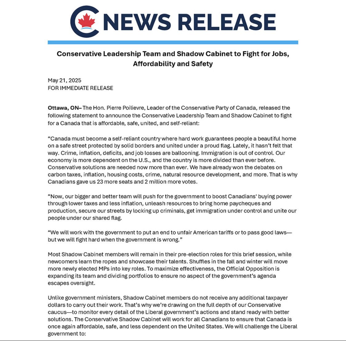 LailaGoodridge's tweet image. I&apos;m honoured to take on the role of the @CPC_HQ Shadow Minister for Social Development and Familles!

I’m ready to work hard for families, children, caregivers, and vulnerable Canadians — holding this government to account for delivering real results.