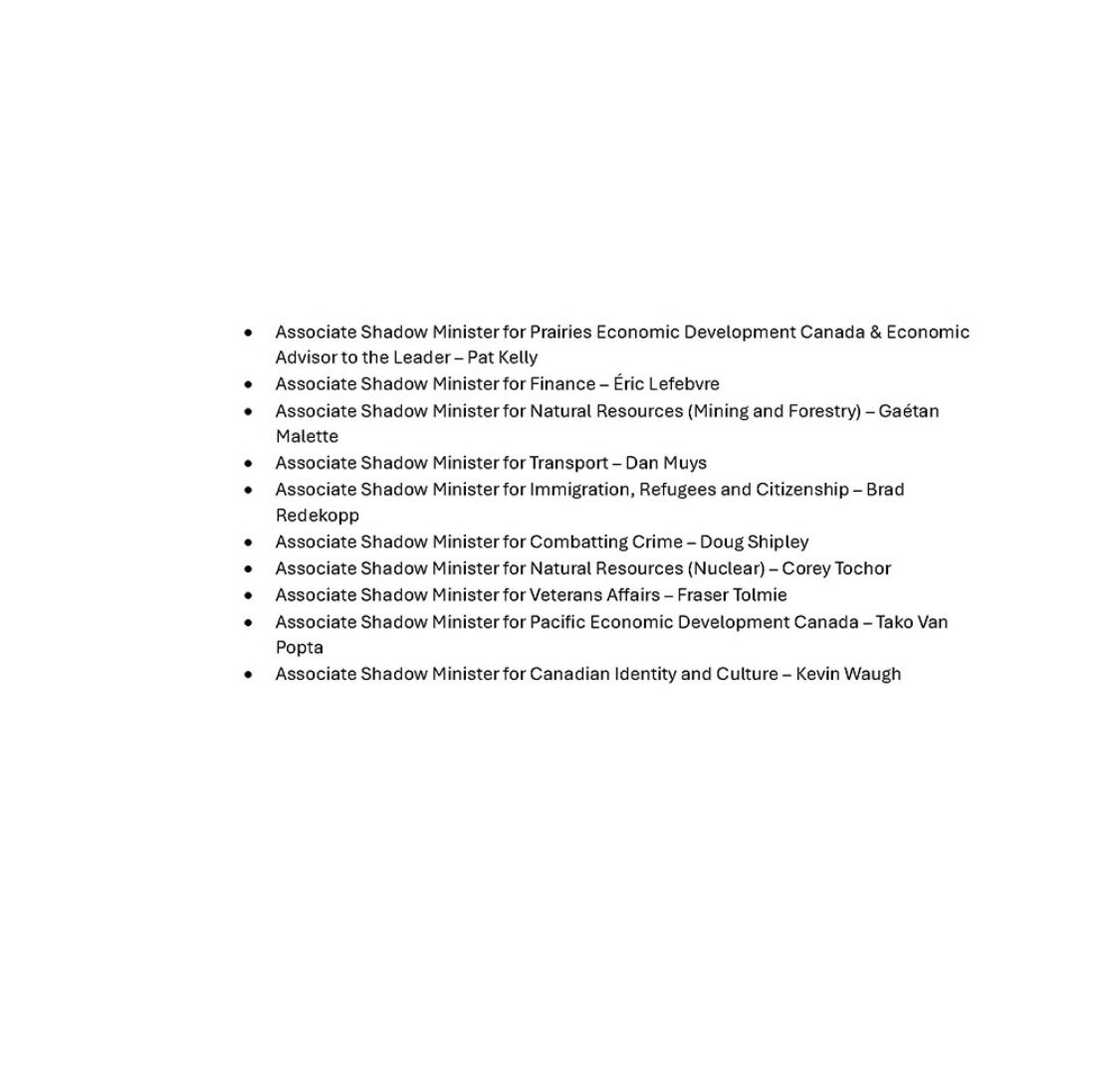 LailaGoodridge's tweet image. I&apos;m honoured to take on the role of the @CPC_HQ Shadow Minister for Social Development and Familles!

I’m ready to work hard for families, children, caregivers, and vulnerable Canadians — holding this government to account for delivering real results.