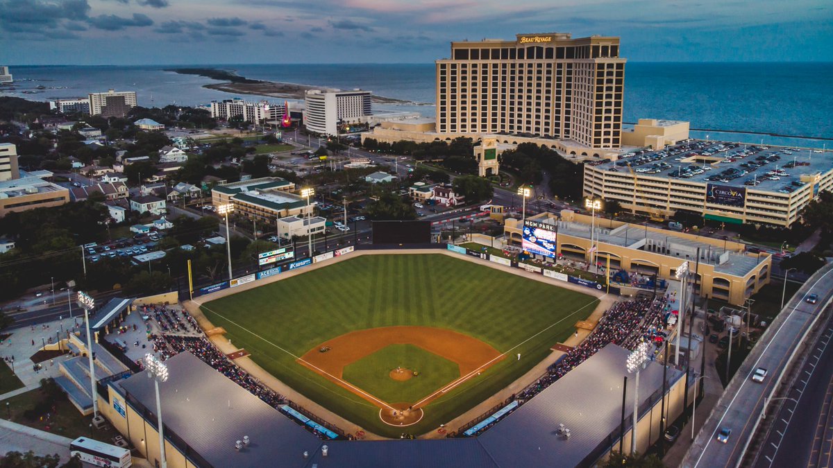 WhoDatTN's tweet image. Where the Sun Belt Tournament should be held:
📍Keesler Federal Park; Biloxi, MS