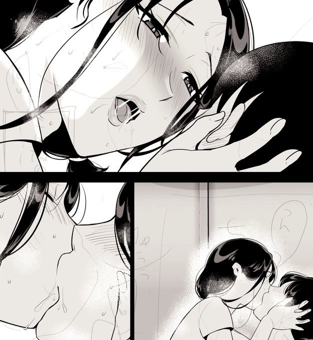 前作よりより漫画タッチになるように模索しながら描いてますφ(..)
進みが遅い😭 