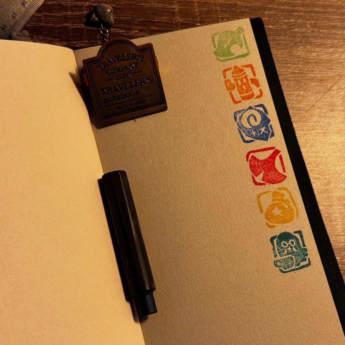 HyperPixieGames's tweet image. I’ve been carving #AnimalCrossing stamps out of erasers! It’s been super fun to decorate my journals with them 💜