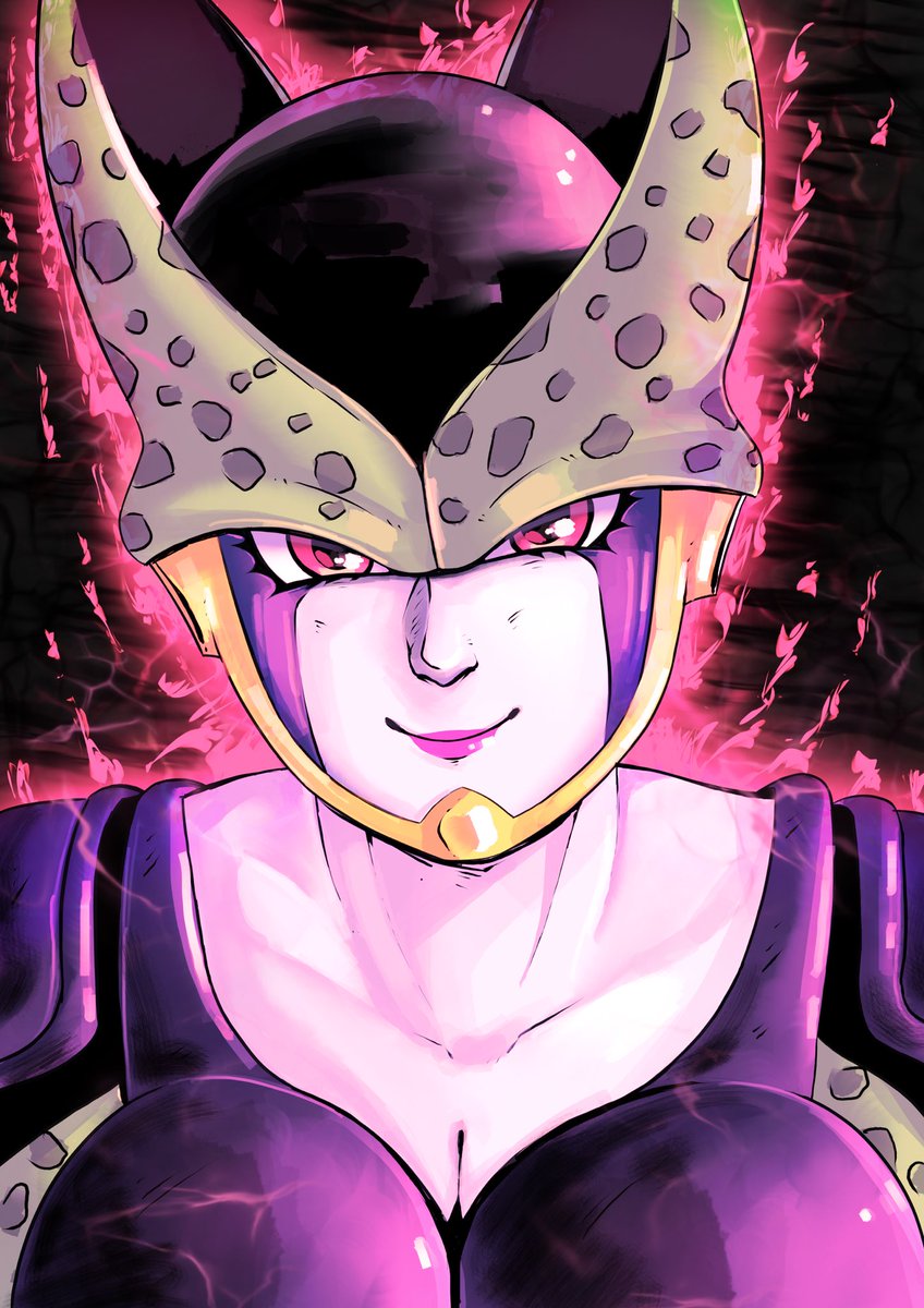 DemonFrie's tweet photo. Genderbent perfect cell #DragonBallZ https://t.co/f6ipxP77Dj