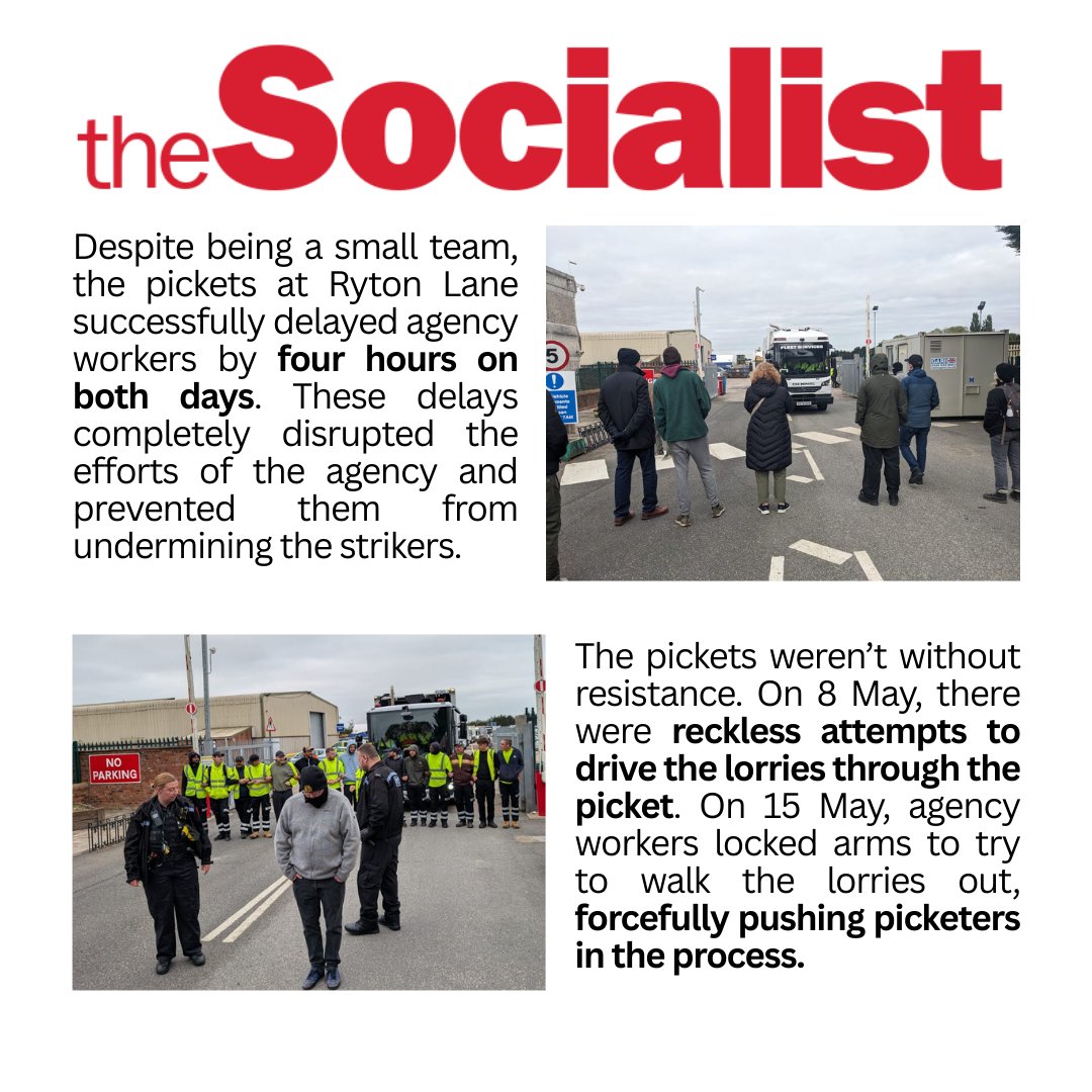 CovSocialists's tweet image. REPORT FROM THE FRONTLINE
🚫BLOCKING COV COUNCIL'S STRIKE-BREAKING🚫

Join the Socialists fighting back - socialistparty.org.uk/join-the-socia…