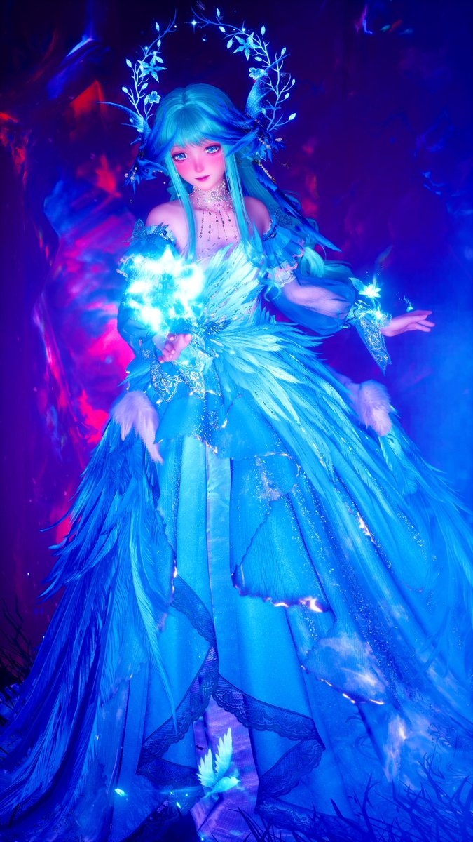 SetsiCosplay's tweet photo. I had BUBBLE bugg it doesn't wanted go away😣 so I've used that to my advantage😎 & I've taken such GREAT pics 💖🌟 Next one will be MERMAID 😍 #InfinityNikki #virtualpothography direct from the CAMERA 📸 https://t.co/jR5Ts1aYUm