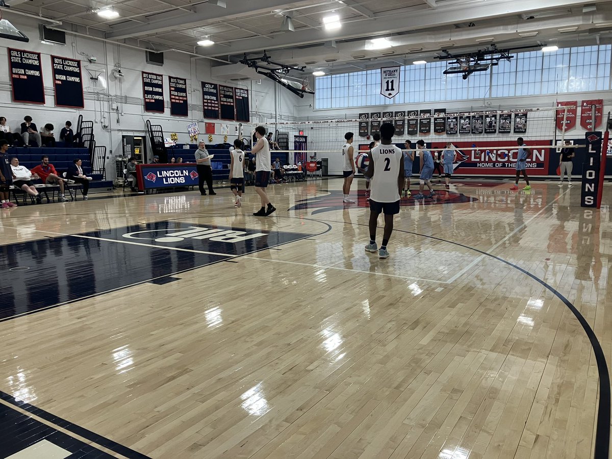 Lions take the first set against Johnston 25-11. Keep up the great work!