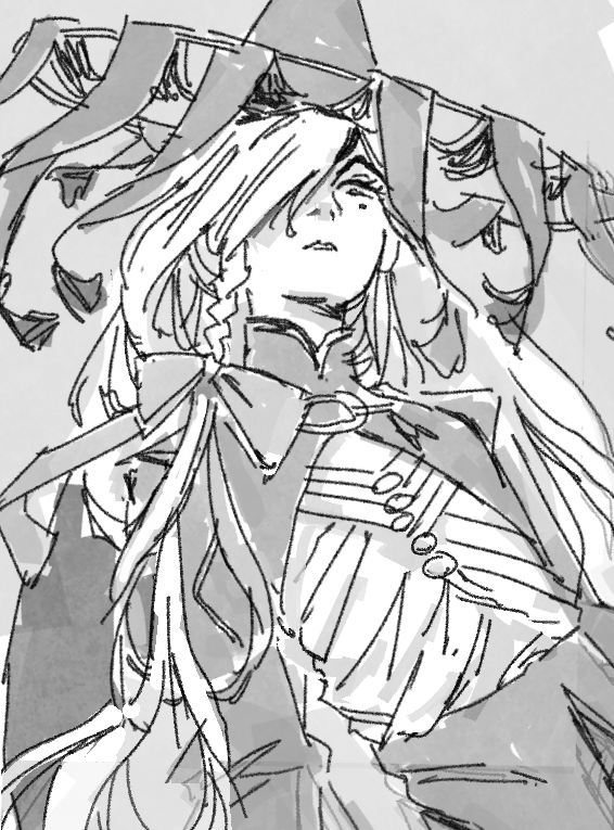 #whaspoilers #Δ帽子 wait i forgot how to draw..wait