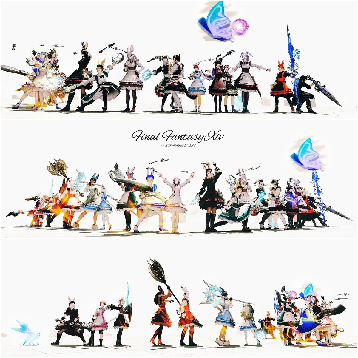 素敵な夜をありがとうございました☾︎.*·̩͙

 #エオルゼア武装メイド ┆ #FF14